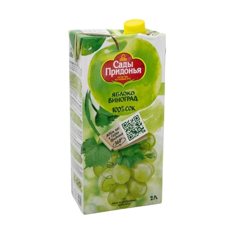 Juice Sady Pridonya Apple&Grape 2 L