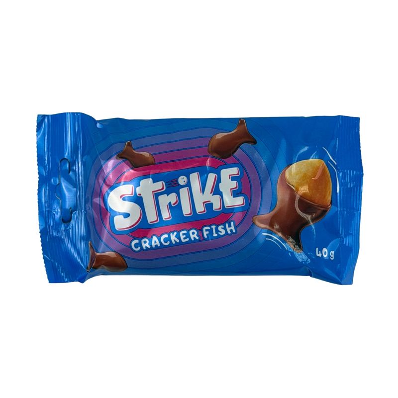 Fish Shaped Cracker Chocolate 40G