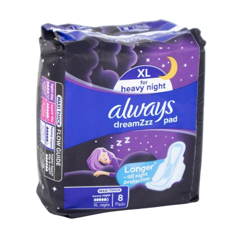 Night pads, Always, 8 pcs.