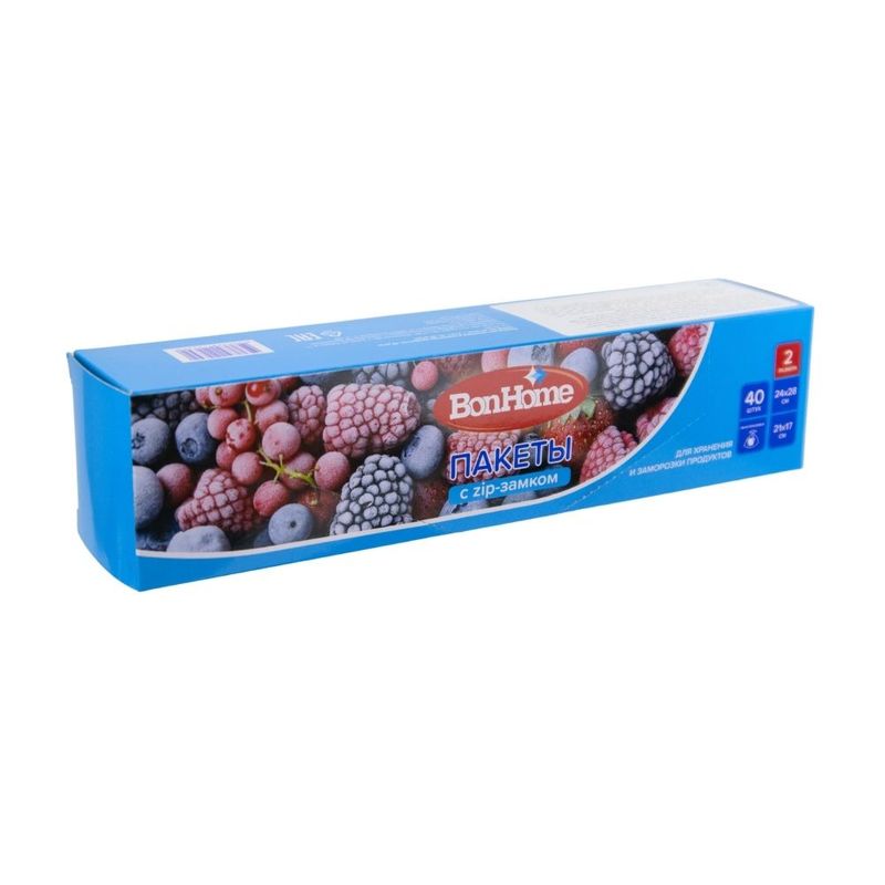 Storage and freezing bags 40 pcs 24x28 cm 20 pcs