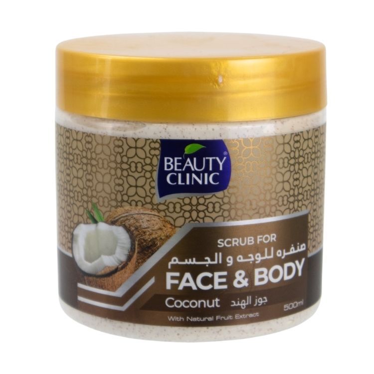 Beauty Clinic B&Face Scrub Coconut 500Ml