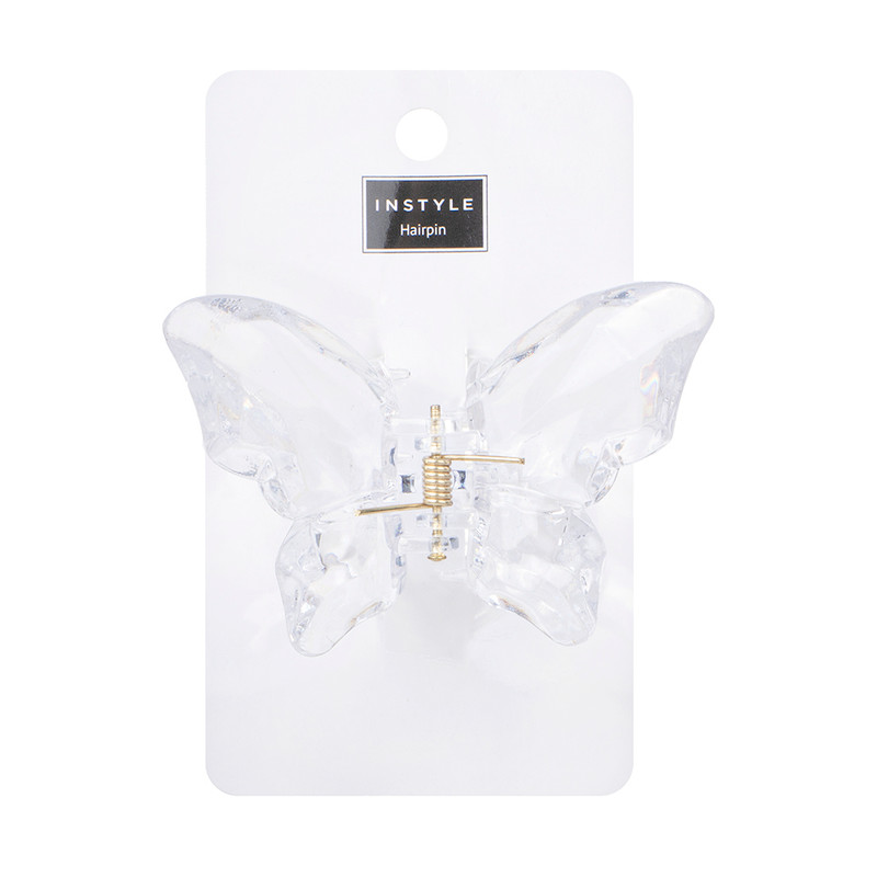 Butterfly hair claw clip, in assortment
