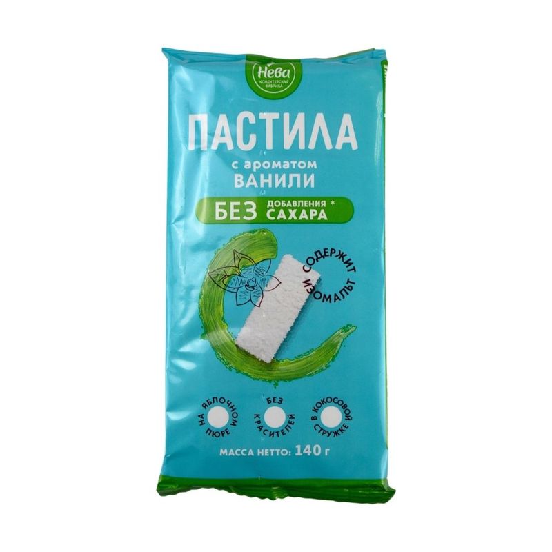 Pastila, Neva, vanilla&coconut, 140 g
