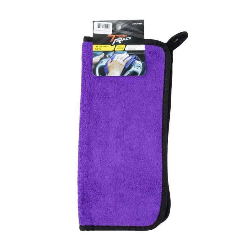 Car cleaning cloth, 30*30 cm., Top Race-Yellow