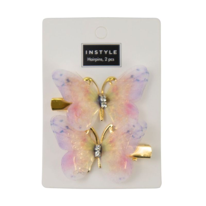 Hairpins, 2 pcs., in assortment