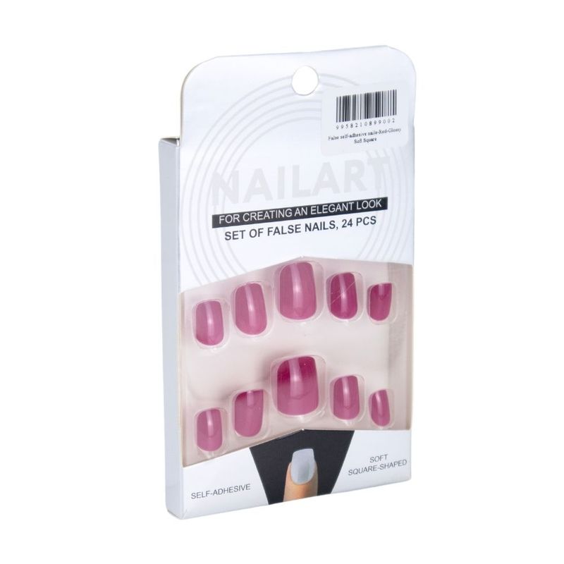 False self-adhesive nails