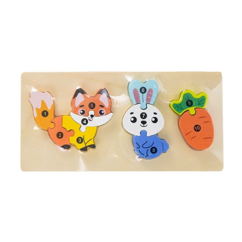 WOODEN PUZZLE ANIMALS
