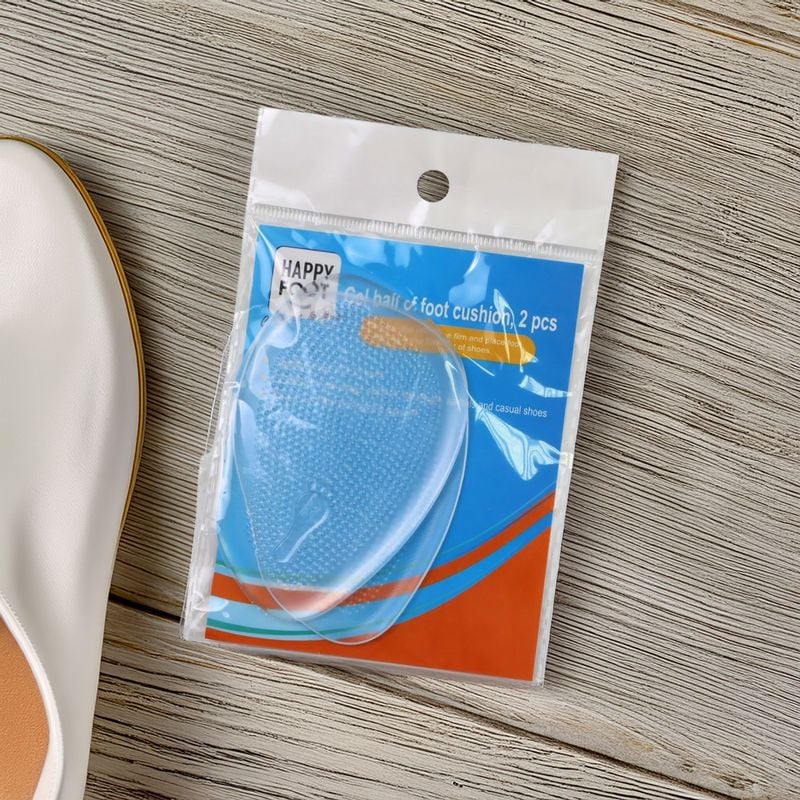 Silicone pads for shoes, round, 2 pcs.