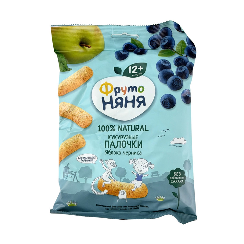Corn sticks apple bluberry 20g