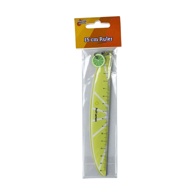 Ruler "Fruits", Hupper Dupper, 15 cm, multiple variants