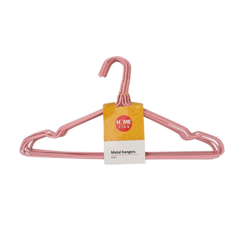 Metal hangers, 10 pcs, assorted