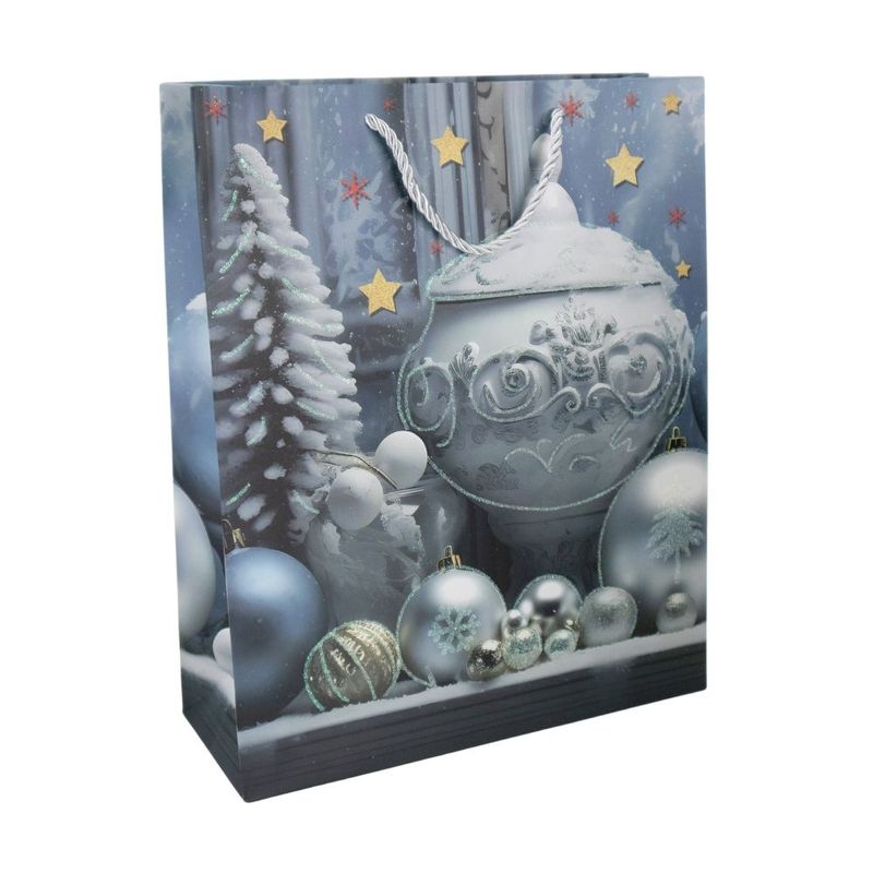 Gift bag, Snow Fantasy, Christmas, 26×12×32 cm, assorted