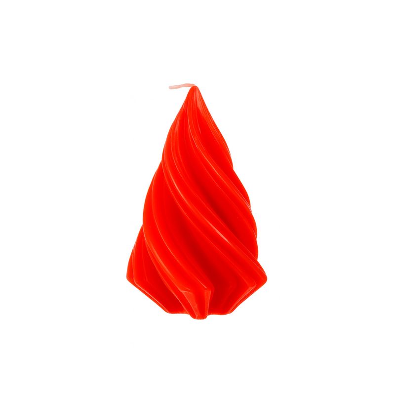 New Year\'s candle \"Pine\", Snow fantasy, 7.5 cm, assorted