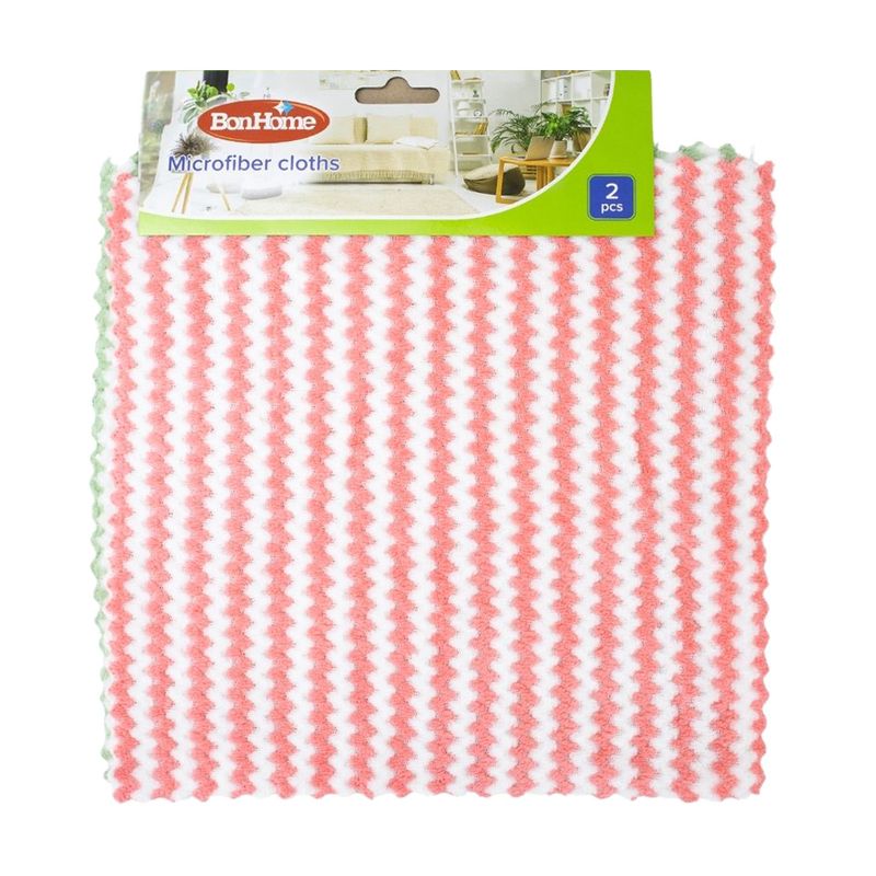 Microfiber cloths, 2 pcs., in assortment