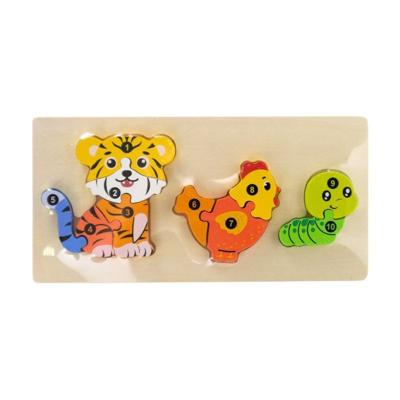 WOODEN PUZZLE ANIMALS