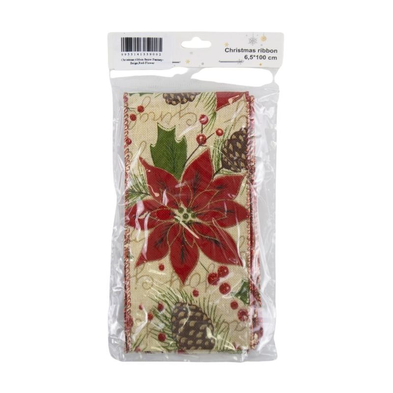Christmas wrapping ribbon, assorted