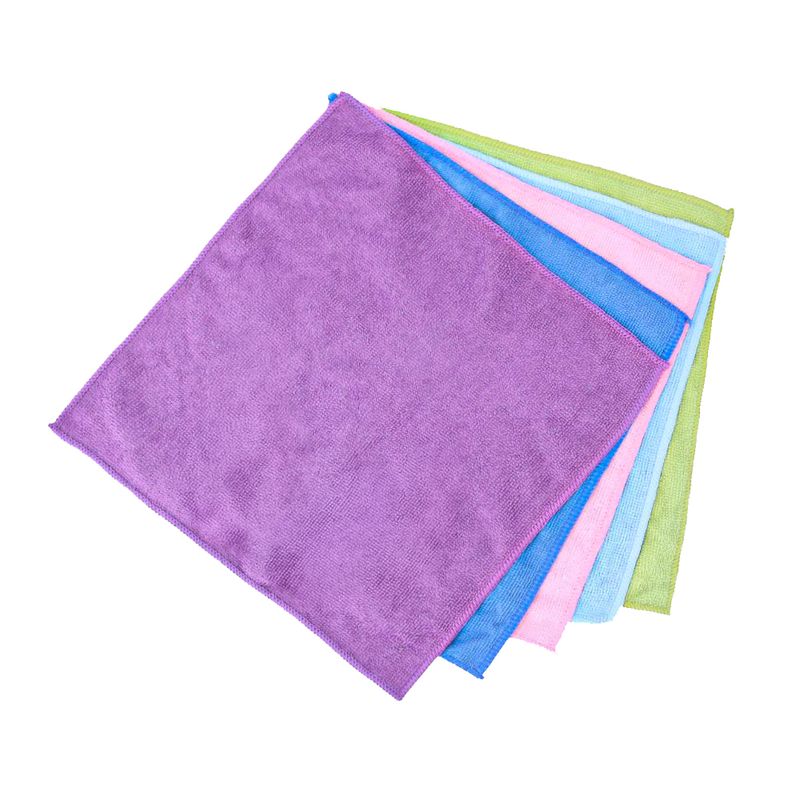 Microfiber cleaning cloths, 5 pcs