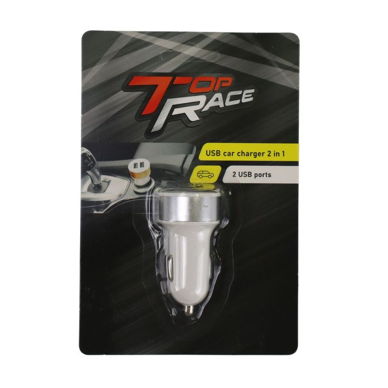 USB car charger 2 in 1