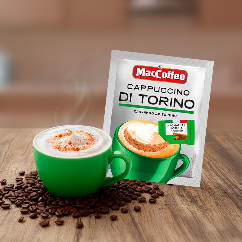 Instant coffee \"DI TORINO\", MacCoffee, 25.5 g