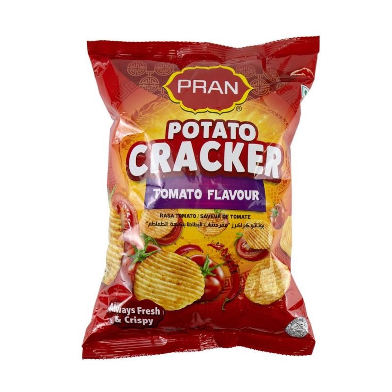 Pran Potato Crackers Tomato Flavour 60g