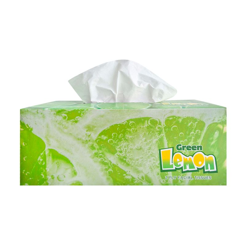 Facial Tissue Green Lemon 2ply 100 sheet