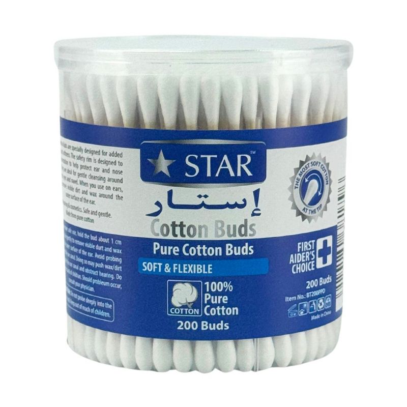 Cotton buds, 200 pcs