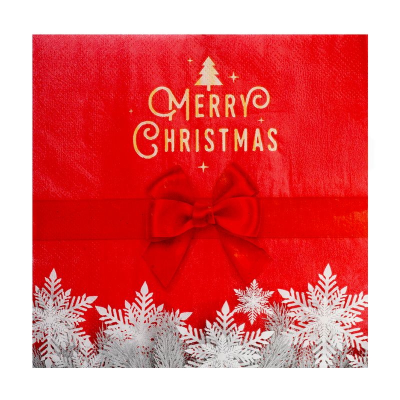 Christmas napkins, Snow Fantasy, 20 pcs, assorted
