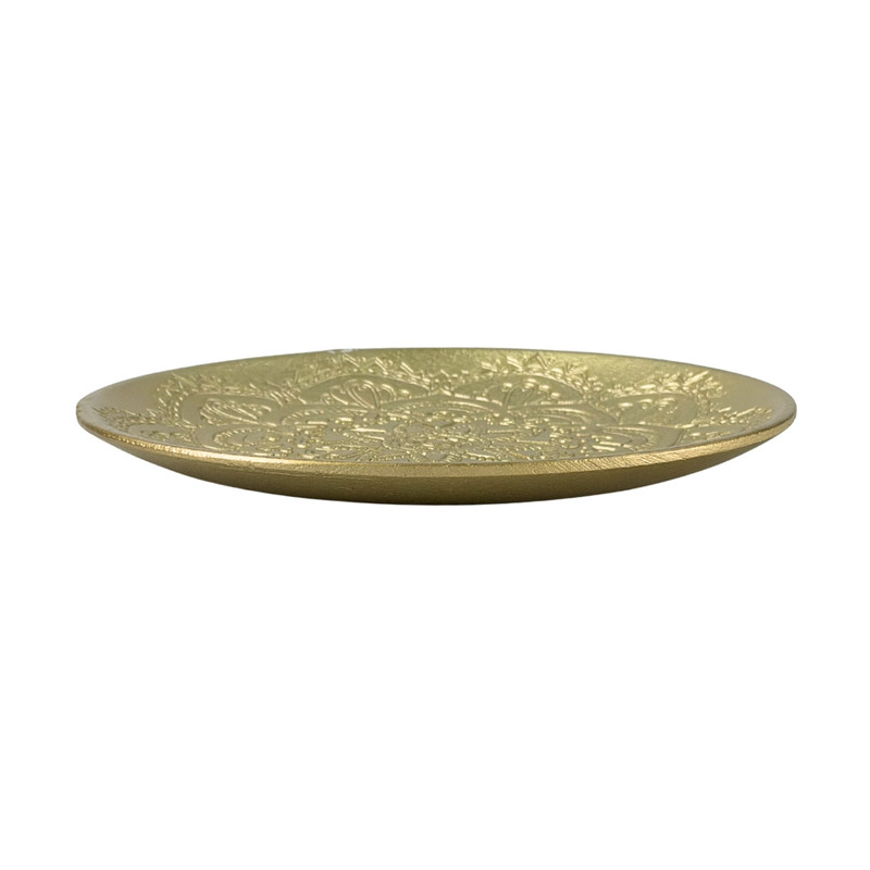 Decorative round tray, assorted