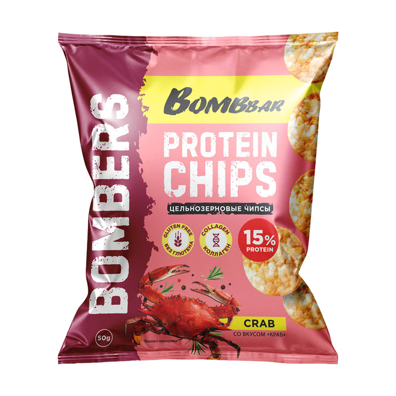Wholegrain Protein Chips Sweet Chili 50G
