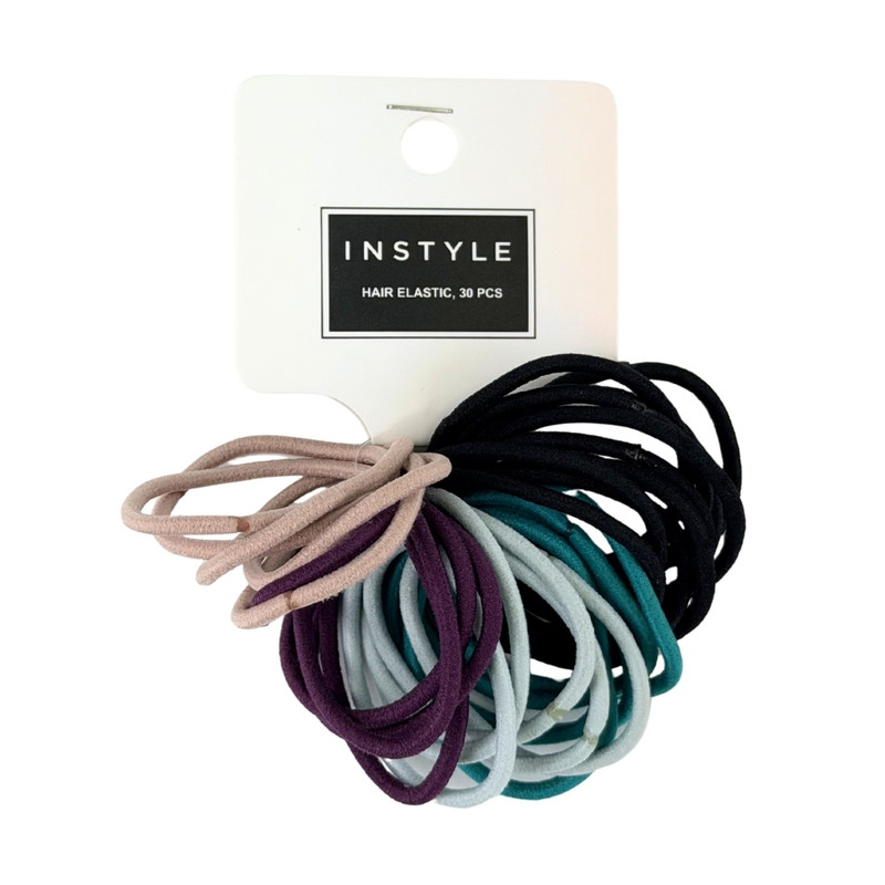 Hair elastic, 30 pcs