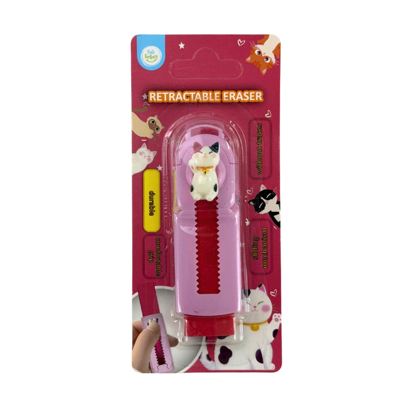 Retractable eraser, 1 pc