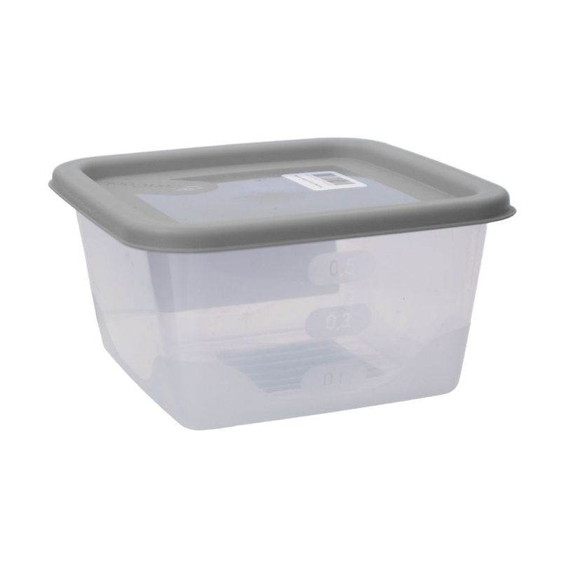 Square container 0.63 L