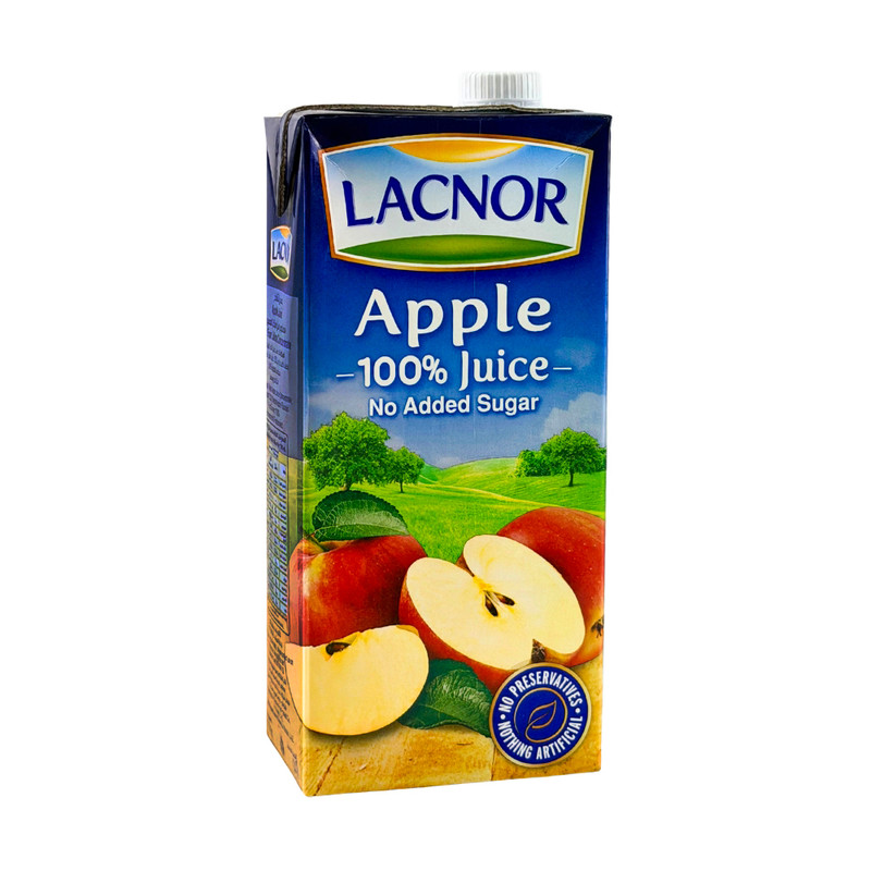 Lacnor Apple Juice, 1 L