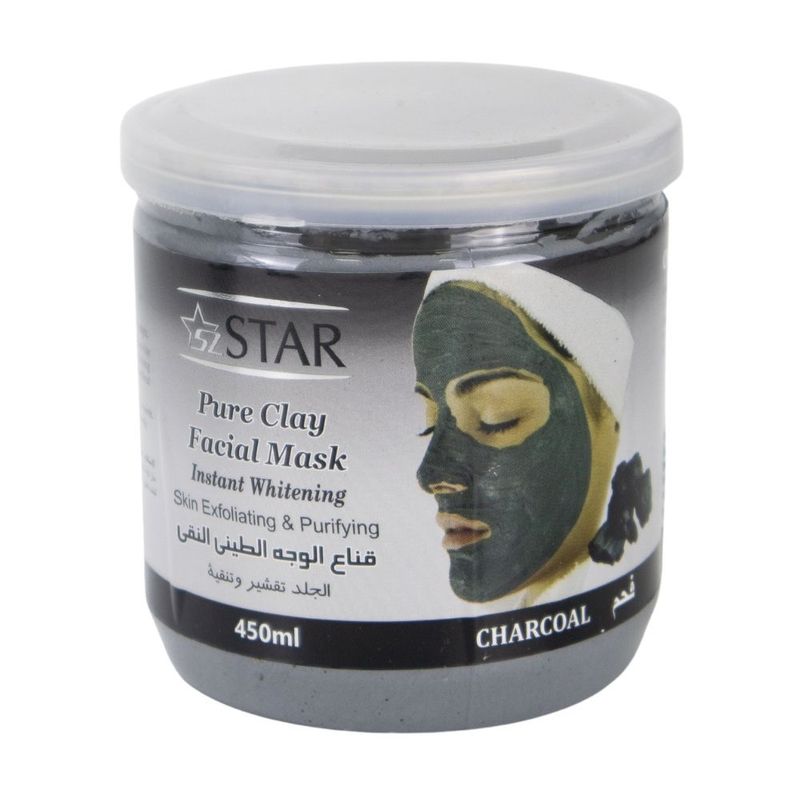 Star Facial Mask 450Ml Charcoal