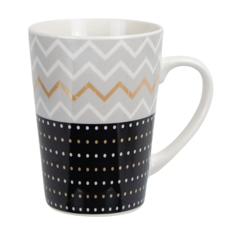 Ceramic mug, 540 ml, o\'Kitchen-Grey-Mountain