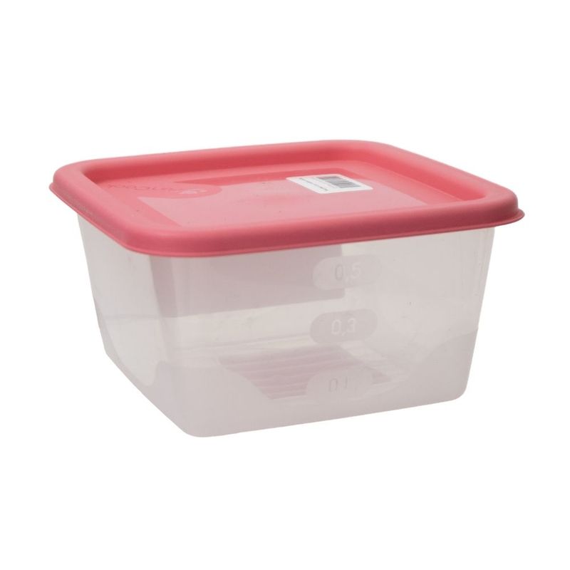 Square container 0.63 L