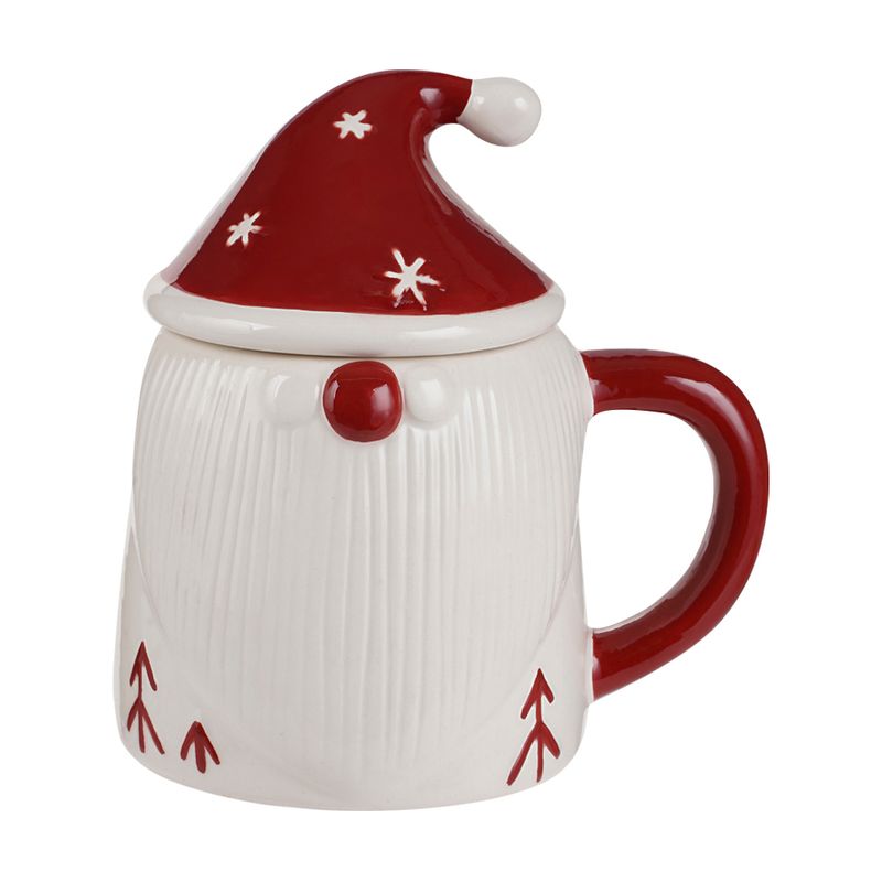 Christmas mug with lid, assorted