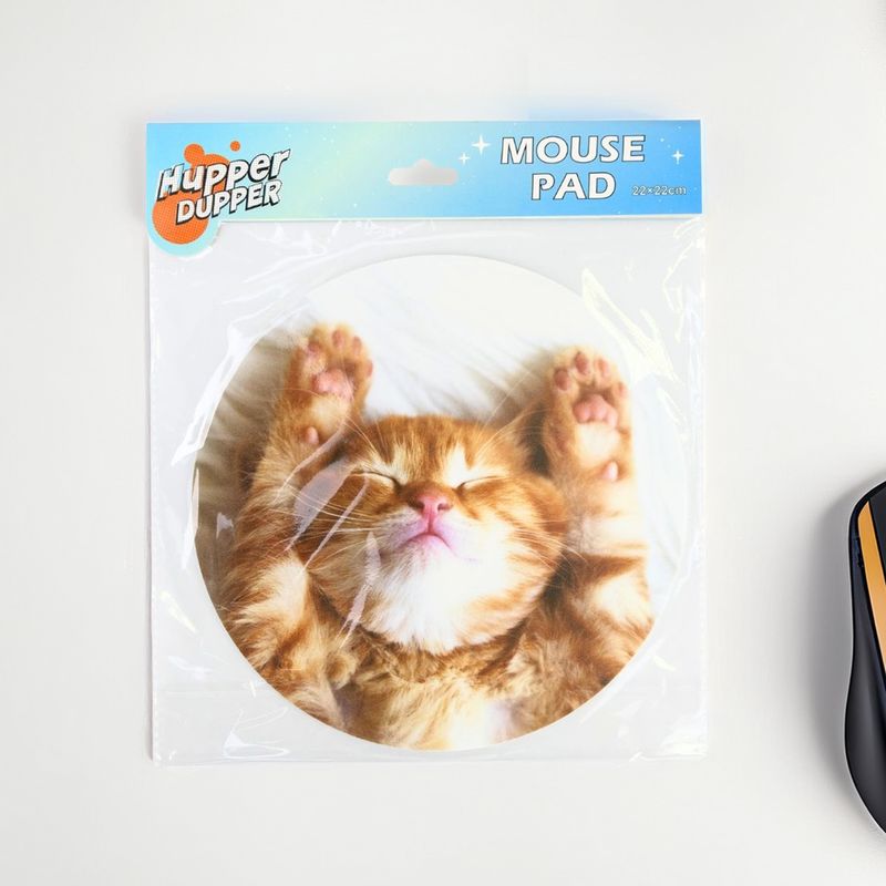 Mouse pad, 22 cm, in assortment