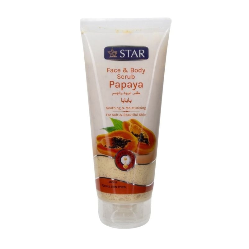Scrub, Star, 200 ml, papaya