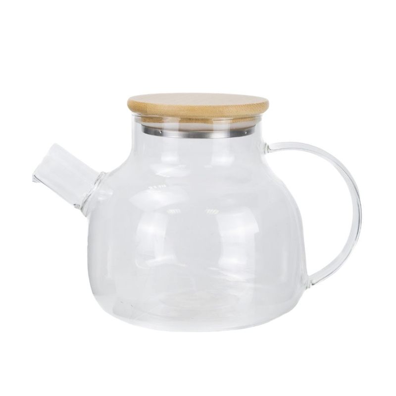 Glass kettle, 1L, o\'Kitchen Transparent