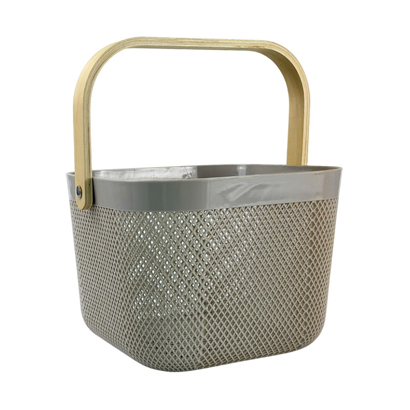 Storage basket with handle, assorted