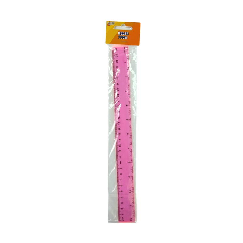 Ruler, Hupper Dupper, 30 cm, assorted