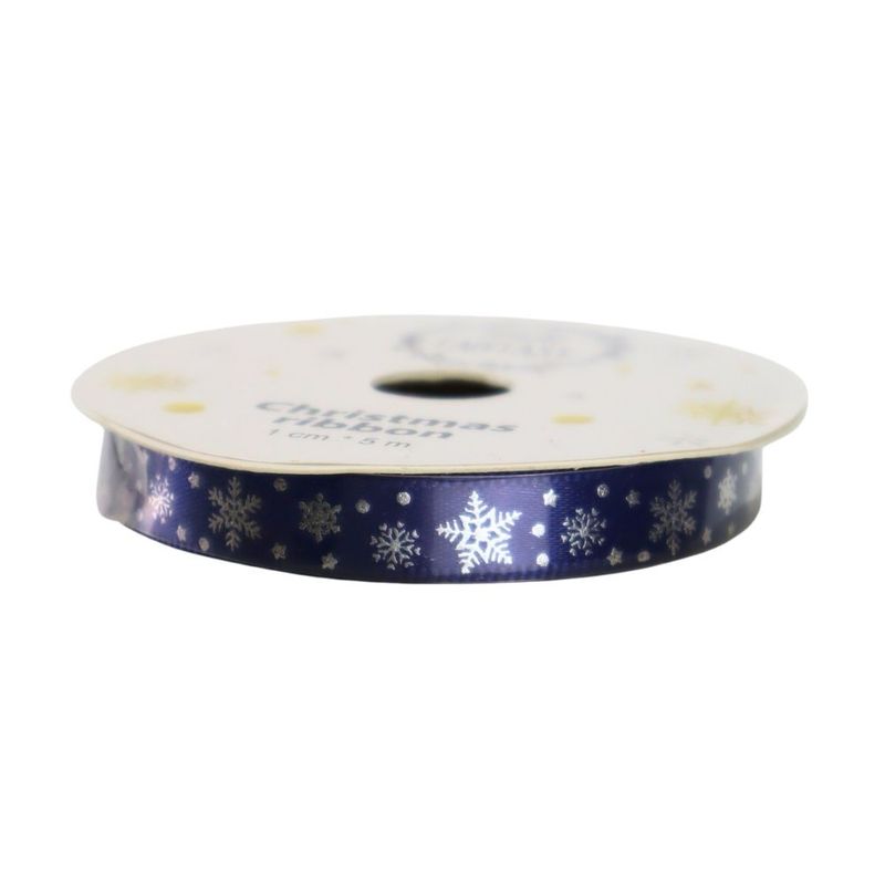 New Year\'s packing tape, Snow fantasy, 1 cm x 5 m, in assortment