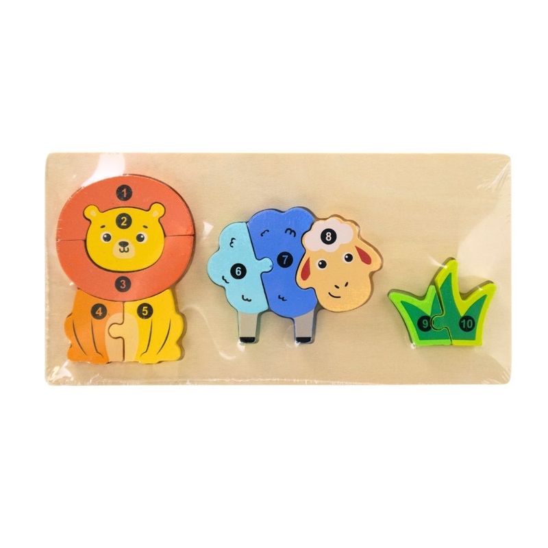 WOODEN PUZZLE ANIMALS