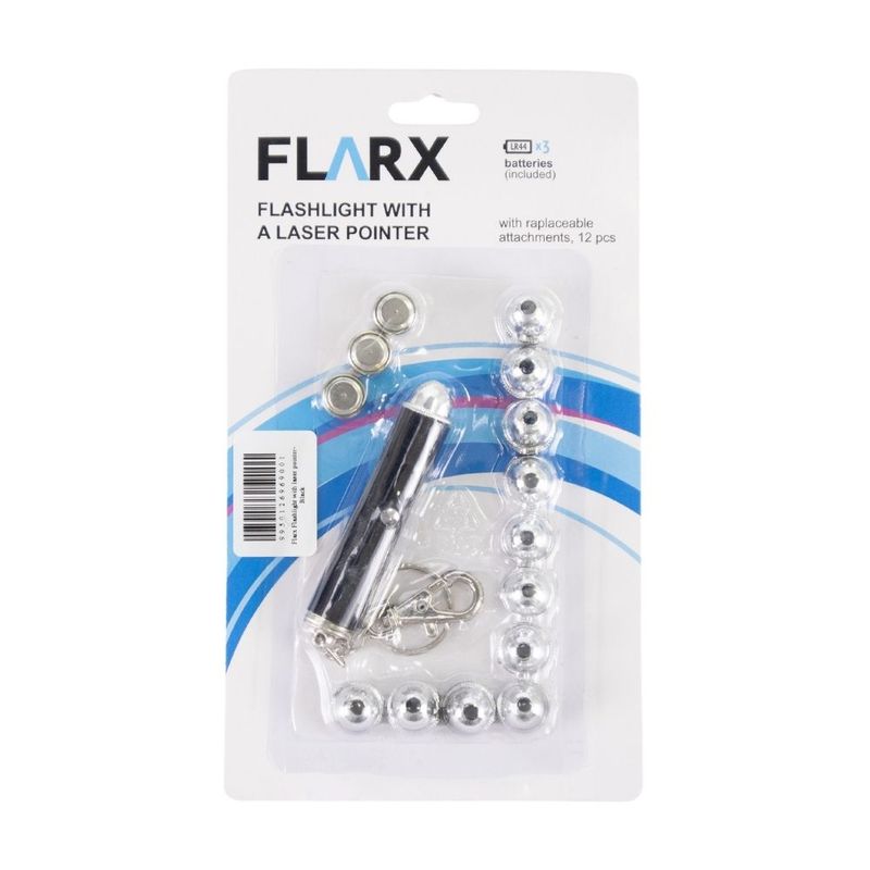 Flashlight with a laser pointer, Flarx