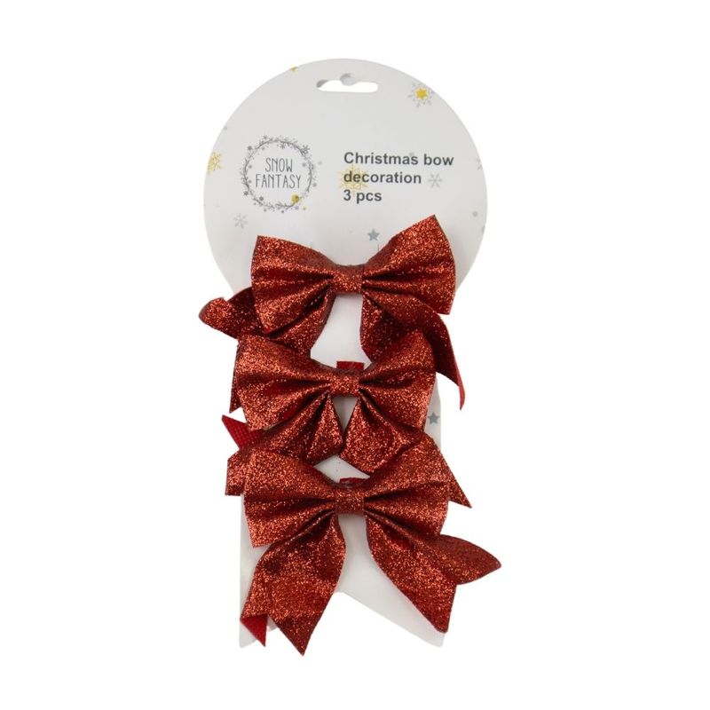Christmas decoration “Bow”, assorted