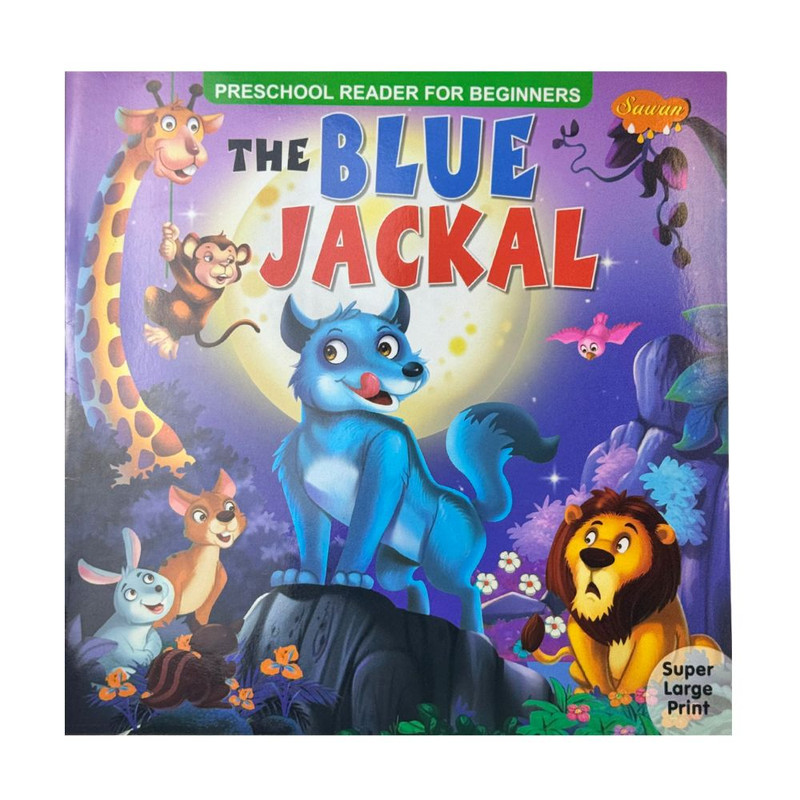 English story book SAWAN The blue Jackal 16 р