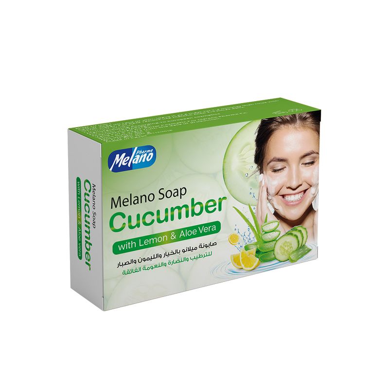 Soap \"Cucumber\", Melano, 100 g