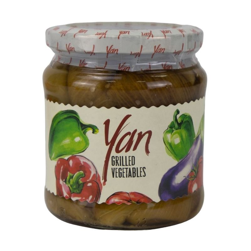 Grilled vegetables, Yan