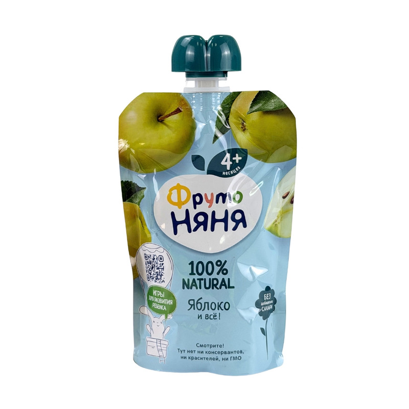 Fruit puree apple 90g